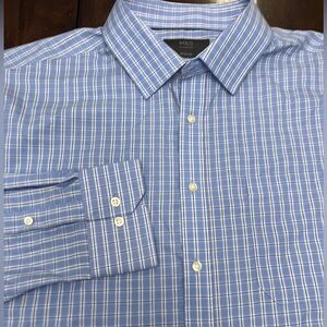 M&S Collection Regular Non Iron Long Sleeve Button Up Shirt Men’s Size 18 1/2-47
